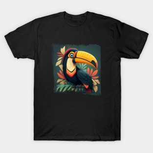 colorful toucan T-Shirt